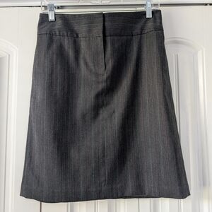 Madison Studio Gray Pencil Skirt Knee-Length Workwear